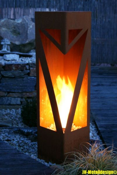 Feuersäule Classic Edelrost